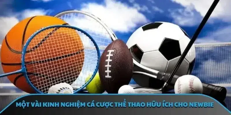 Một vài kinh nghiệm cá cược thể thao hữu ích cho newbie